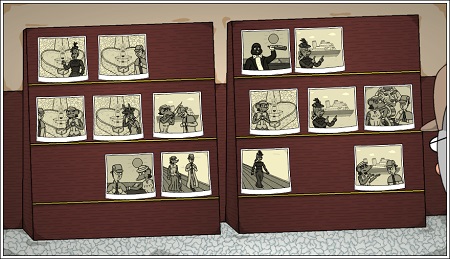 [The photo gallery lets you collect momentoes of your trip aboard the Gigantic Joanna]